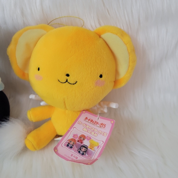 Card captor Sakura Kero-Chan Suppi Plush cerberus spinel Clamp Sega 2005 - Picture 3 of 14